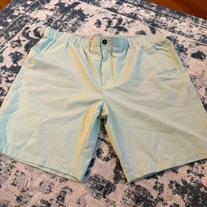 Three Sixty Six Resort Casual Performance Shorts, Men’s 40, Green Active Travel